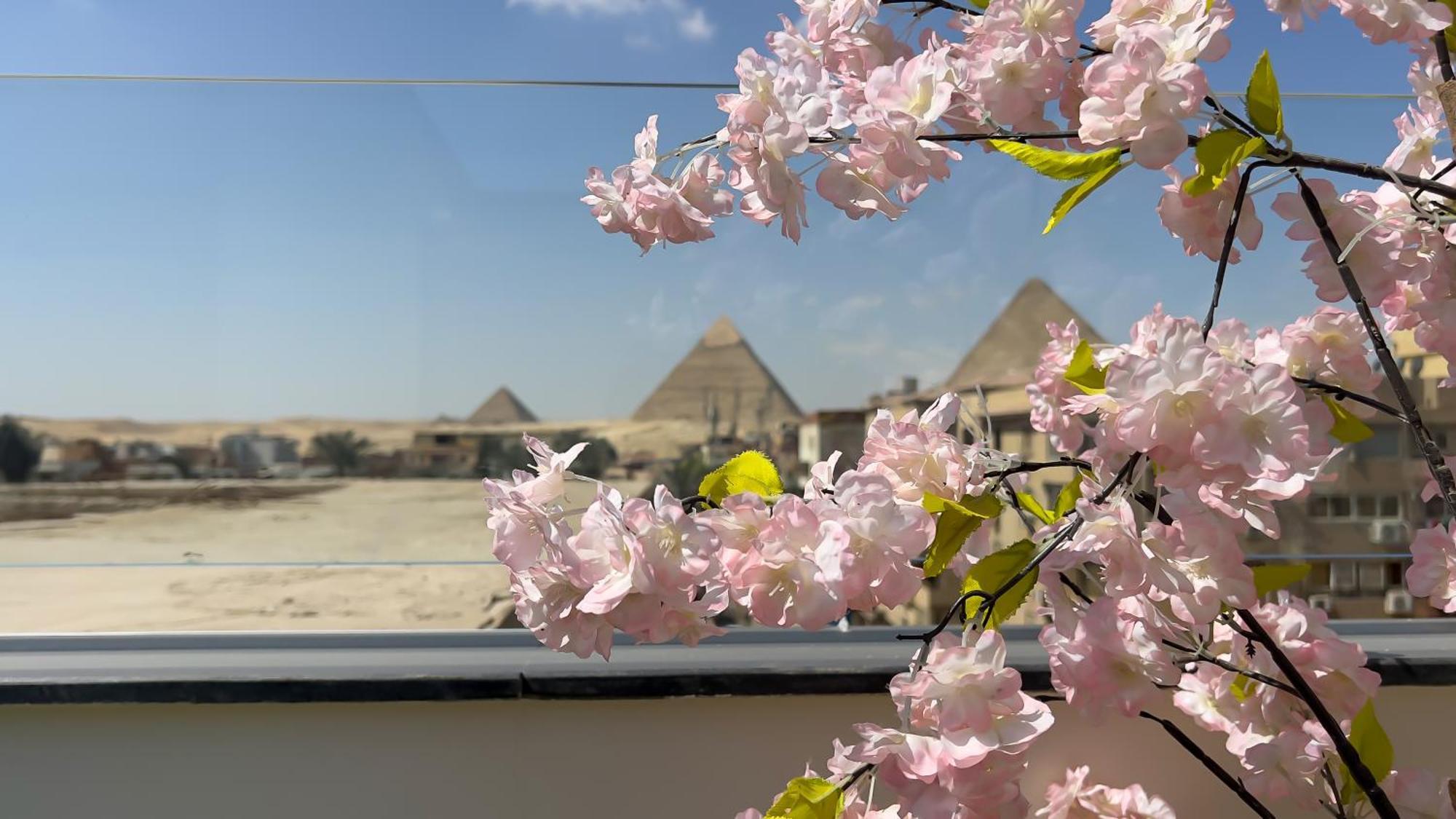 Rizk Pyramids View Hotel Kafret el-Gabal Exterior foto